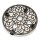 relaxdays Pflanzenroller Metall, Ø 33,5 cm bronze rund, 1 St.