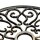 relaxdays Pflanzenroller Metall, Ø 33,5 cm bronze rund, 1 St.