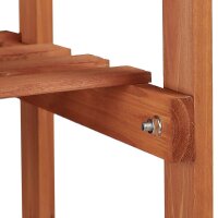 relaxdays Blumenregal Holz hellbraun rechteckig 81,0 x...