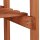 relaxdays Blumenregal Holz hellbraun rechteckig 81,0 x 25,0 x 125,0 cm, 1 St.