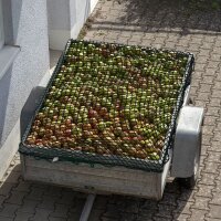 relaxdays Anhängernetz 2,0 x 3,0 m schwarz