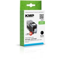 KMP H147  schwarz Druckerpatrone kompatibel zu HP 934XL...