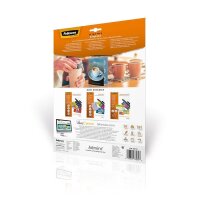 Fellowes Laminierfolien Admire Easy Fold glänzend für A4 80 micron, 25 St.