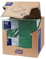 TORK Servietten Soft dunkelgrün 3-lagig 32,6 x 33,0...