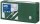 TORK Servietten Soft dunkelgrün 3-lagig 32,6 x 33,0 cm, 150 St.