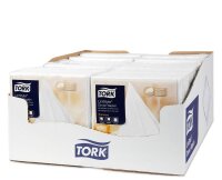 TORK Servietten LinStyle® Premium weiß 1-lagig 39,0 x 39,0 cm, 50 St.