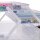 relaxdays Aufbewahrungsbox transparent, blau 33,0 x 39,0 x 17,0 cm, 1 St.