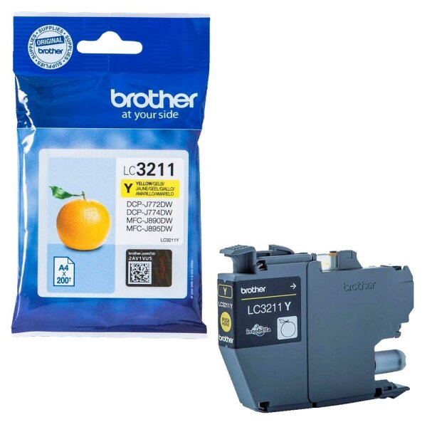 brother LC-3211Y gelb Druckerpatrone