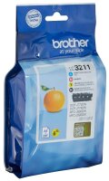 brother LC-3211VAL schwarz, cyan, magenta, gelb...