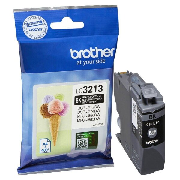 brother LC-3213BK schwarz Druckerpatrone