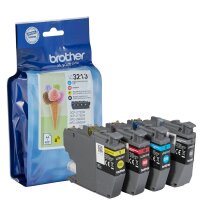 brother LC-3213VAL schwarz, cyan, magenta, gelb...
