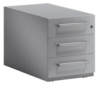 BISLEY Note Rollcontainer silber 3 Auszüge 42,0 x...