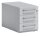 BISLEY Note Rollcontainer lichtgrau 3 Auszüge 42,0 x 77,5 x 49,5 cm