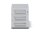 BISLEY Note Rollcontainer lichtgrau 3 Auszüge 42,0 x 77,5 x 49,5 cm