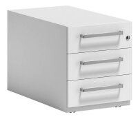 BISLEY Note Rollcontainer verkehrsweiß 3...