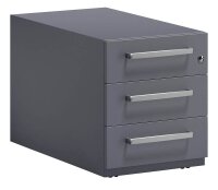 BISLEY Note Rollcontainer anthrazit 3 Auszüge 42,0 x...