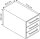 BISLEY Note Rollcontainer anthrazit 3 Auszüge 42,0 x 77,5 x 49,5 cm