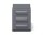 BISLEY Note Rollcontainer anthrazit 3 Auszüge 42,0 x 77,5 x 49,5 cm