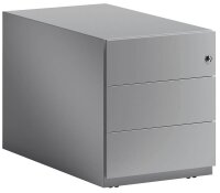 BISLEY Note Rollcontainer silber 3 Auszüge 42,0 x...