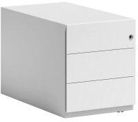 BISLEY Note Rollcontainer verkehrsweiß 3...