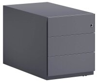 BISLEY Note Rollcontainer anthrazit 3 Auszüge 42,0 x...