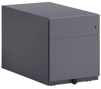 BISLEY Note Rollcontainer anthrazit 2 Auszüge 42,0 x...