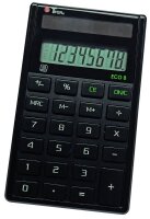 TWEN ECO 8 Taschenrechner schwarz