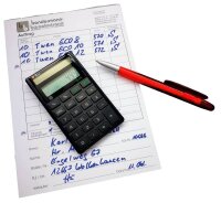 TWEN ECO 8 Taschenrechner schwarz