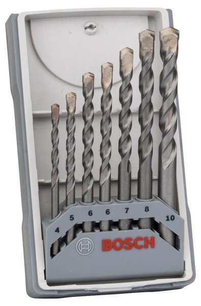 BOSCH Betonbohrer-Set CYL-3, 7-teilig