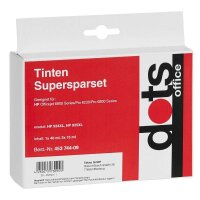 dots  schwarz, cyan, magenta, gelb Druckerpatronen...