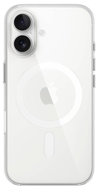 Apple Clear Case mit MagSafe Handy-Cover für Apple iPhone 16 transparent