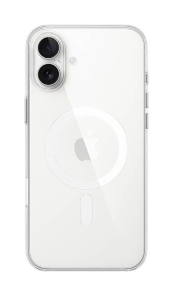 Apple Clear Case mit MagSafe Handy-Cover für Apple iPhone 16 Plus transparent