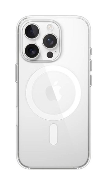 Apple Clear Case mit MagSafe Handy-Cover für Apple iPhone 16 Pro transparent