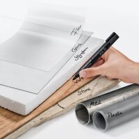 STAEDTLER Lumocolor Permanentmarker schwarz 2,0 mm, 10 St.