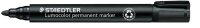 STAEDTLER Lumocolor Permanentmarker schwarz 2,0 mm, 10 St.