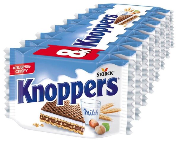 Knoppers® Haselnuss-Schnitten , 8 St.