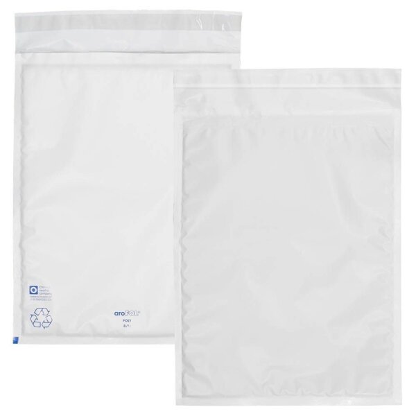aroFOL® POLY Luftpolstertaschen 8/H weiß für DIN C4, 100 St.