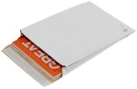 MAILmedia Polstertaschen K-Pack® weiß für DIN B4, 100 St.
