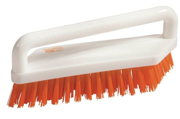 haug® bürsten Nagelbürste ANTI BAC weiß, orange Kunststoff, 1 St.