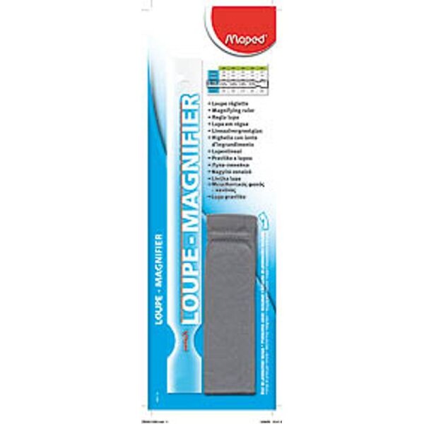maped Lesestab transparent Lineal 1.5-fach / Linse 3-fach