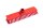 haug® bürsten Schrubber rot Kunststoff 8,5 cm breit