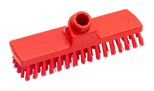 haug® bürsten Schrubber rot Kunststoff 22,5 cm breit