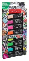 FABER-CASTELL Graffiti Textmarker farbsortiert, 8 St.