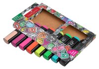 FABER-CASTELL Graffiti Textmarker farbsortiert, 8 St.