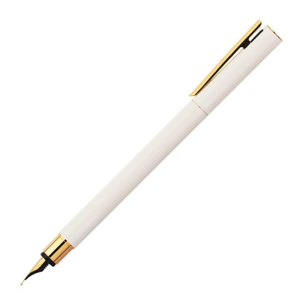 FABER-CASTELL Patronenfüller marshmallow/gold M (mittel)