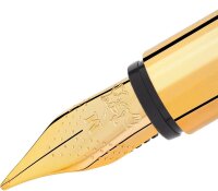 FABER-CASTELL Patronenfüller marshmallow/gold M (mittel)