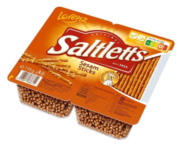 Saltletts Sesam Salzstangen 175,0 g, 2 St.