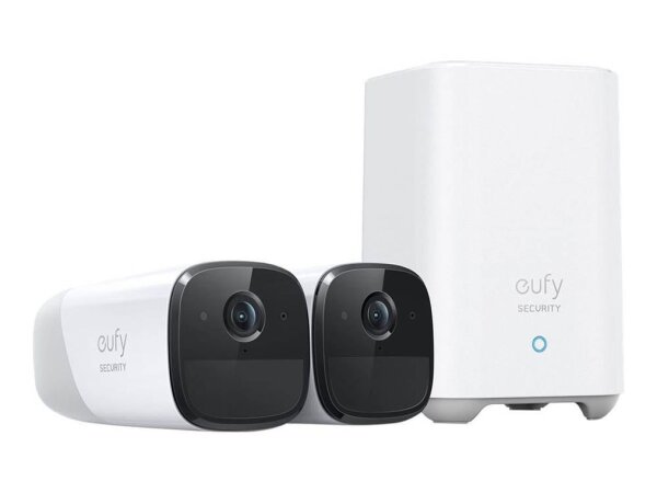 eufy Cam 2 Pro Kamera-Set 3x1 IP-Überwachungskamera weiß