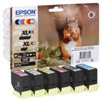 EPSON 378XL/478XL /T379D4 (Eichhörnchen) schwarz,...