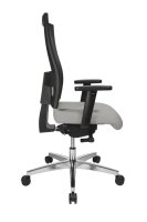 Topstar Bürostuhl Sitness 60, PS69BH W53 Stoff grau, Gestell alu